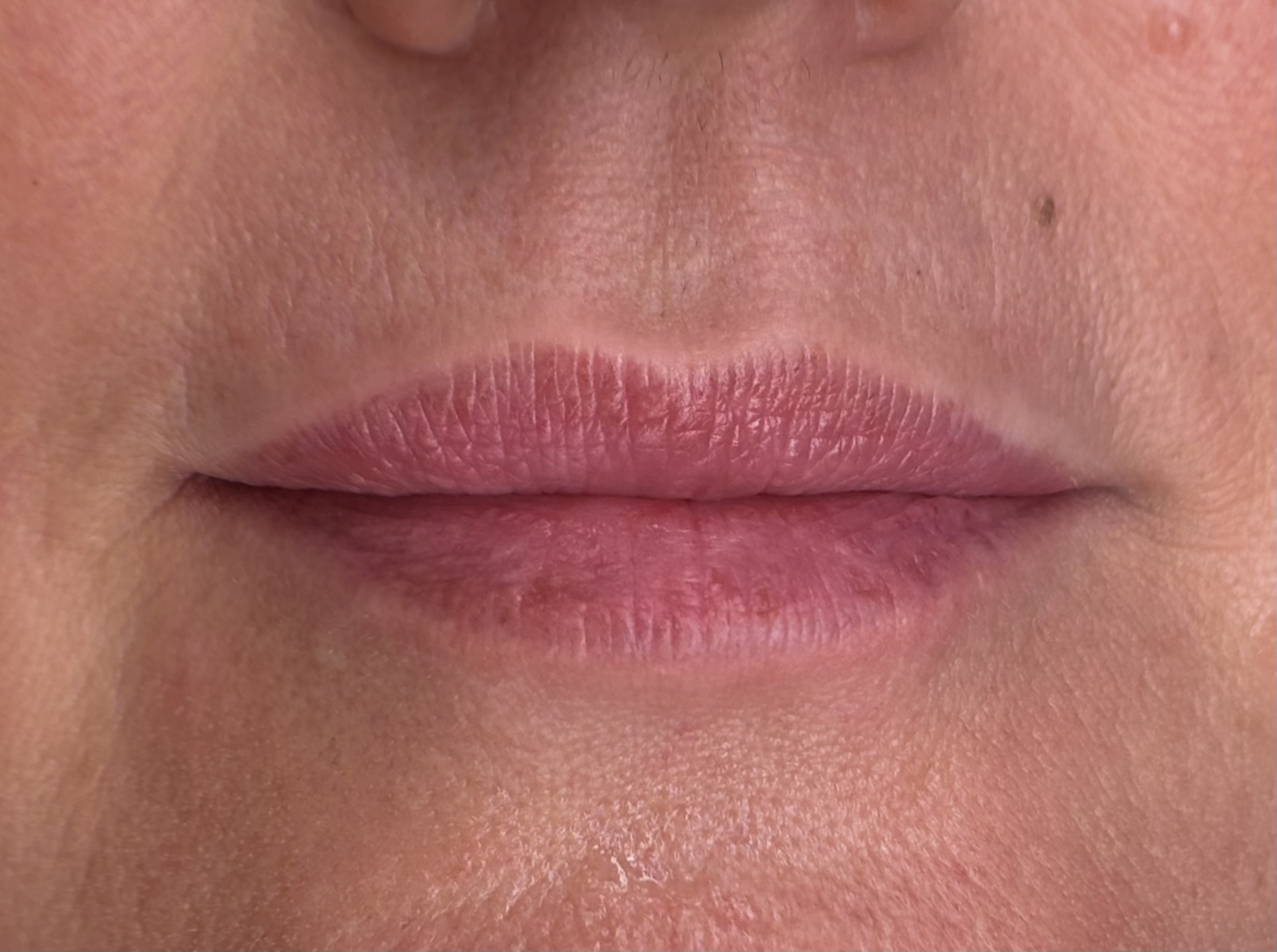 Detail eines Lip Blush Ergebnisses